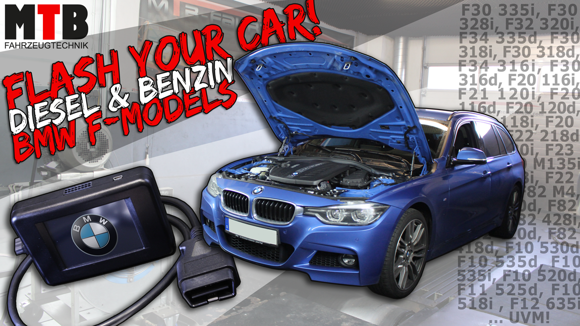 Flash your car! BMW F-Modelle
